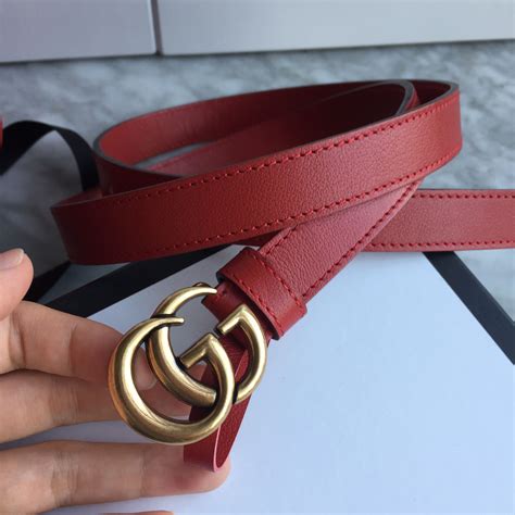 gucci leather belt women|thin gucci belt women.